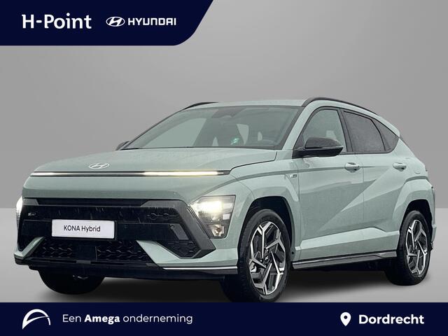 Hyundai Kona 1.6 GDI HEV N-Line Edition | N-Line exterieur & Pack N-Line interieur | 18'' Lichtmetalen velgen 2-tone | Direct leverbaar | Donker getint glas |