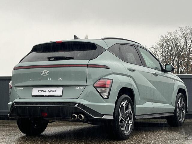 Hyundai Kona 1.6 GDI HEV N-Line Edition | N-Line exterieur & Pack N-Line interieur | 18'' Lichtmetalen velgen 2-tone | Direct leverbaar | Donker getint glas |