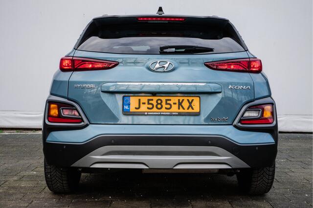 Hyundai Kona 1.6 GDI HEV Fashion Sky Schuifdak/ Head up/ Camera/ Navigatie/ Carplay/ Lmv/ Adapt. cruise