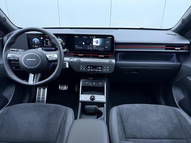 Hyundai Kona 1.6 GDI HEV N Line / MY 2026 / 3000 Korting / Stoelverkoeling / Stuurverwarming / Stoelverwarming Voor + Achter / Snel Leverbaar! /