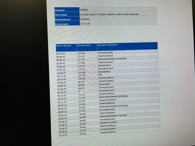 Hyundai Kona Electric Comfort 64 kWh - Fase 3, Carplay, Camera, Cruise, Navi