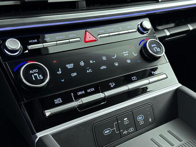 Hyundai SANTA FE 1.6 T-GDI HEV Premium 7p. |Climate control | Cruise control | Cruise control | leder | apple Carplay & android auto | stoel verwarming & verkoeling | Camera |