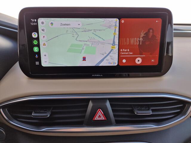 Hyundai SANTA FE 1.6 T-GDI PHEV Premium Plus Sky / tot 06-2027 Fabrieksgarantie / HUD / Glazen schuif- en kanteldak / Luxe Lederen bekleding / Adaptief cruise control / Elektrische achterklep / Krell Premium Audio /