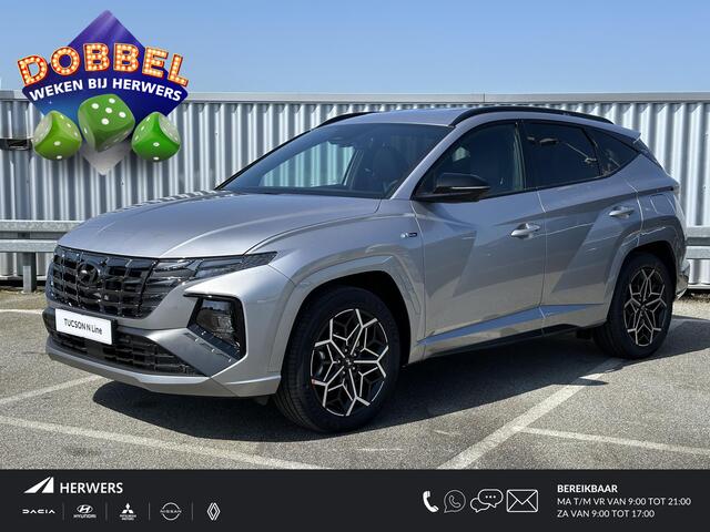Hyundai TUCSON 1.6 T-GDI PHEV N Line 4WD / Stoel verwarming+verkoeling / Navigatie + Apple Carplay/Android Auto / Climate Control / 19" velgen /