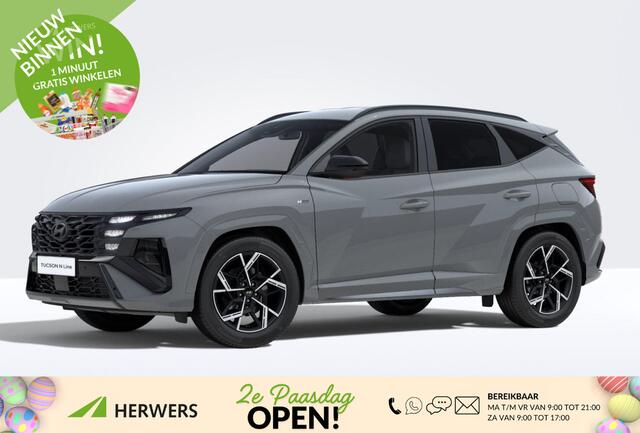 Hyundai TUCSON 1.6 T-GDI PHEV N Line Business / Rijklaarprijs Shadow Grey, Atlas White Of Engine Red / Nu Te Bestellen / Levertijd 3 Maanden