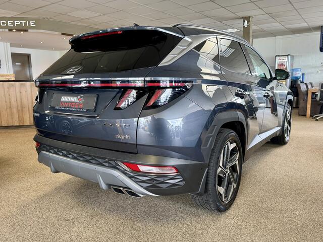 Hyundai TUCSON 1.6 T-GDI PHEV Premium 4WD 360cam, Leder, Stoelverwarming/ Koeling, L/m, Zeer mooi!