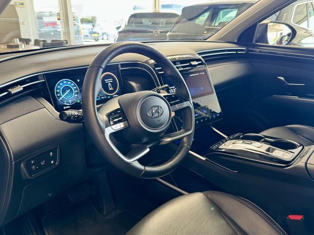 Hyundai TUCSON 1.6 T-GDI PHEV Premium 4WD 360cam, Leder, Stoelverwarming/ Koeling, L/m, Zeer mooi!