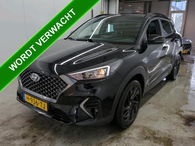 Hyundai TUCSON 1.6 CRDi mild-hybride 136PK / 48V N-Line / Trekhaak / Navigatie / Pdc.+Camera / 1/2Leder / Airco-ecc./ Stoelverwarming /