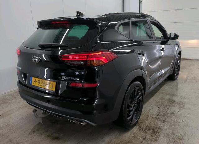 Hyundai TUCSON 1.6 CRDi mild-hybride 136PK / 48V N-Line / Trekhaak / Navigatie / Pdc.+Camera / 1/2Leder / Airco-ecc./ Stoelverwarming /