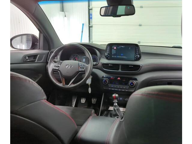 Hyundai TUCSON 1.6 CRDi mild-hybride 136PK / 48V N-Line / Trekhaak / Navigatie / Pdc.+Camera / 1/2Leder / Airco-ecc./ Stoelverwarming /