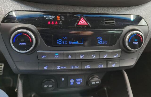 Hyundai TUCSON 1.6 CRDi mild-hybride 136PK / 48V N-Line / Trekhaak / Navigatie / Pdc.+Camera / 1/2Leder / Airco-ecc./ Stoelverwarming /