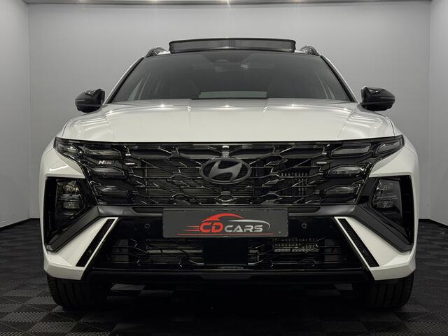 Hyundai TUCSON 1.6 T-GDI PHEV N Line Sky Pano, Half leder, 360 Camera, Navi, Winterpakket, Head-up display, Elektrische achterklep, 5 jaar garantie