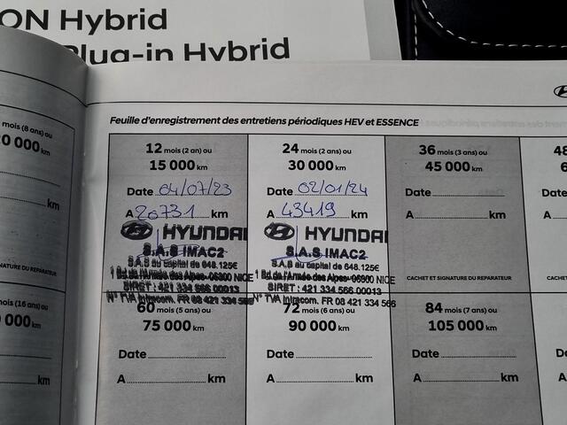 Hyundai TUCSON 1.6 T-GDI HEV Premium Sky Automaat / 1650KG Trekgewicht / Schuif-/Kanteldak / Elektr. Achterklep / Lederen Bekleding / Rondomzicht Camera /