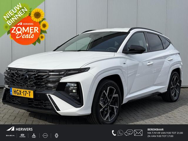 Hyundai TUCSON 1.6 T-GDI PHEV N Line / Modeljaar 2025 Facelift / 360 camera / 19" LM / Led verlichting / Stoel verwarming en koeling /