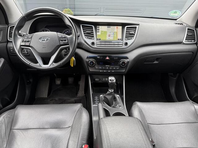 Hyundai TUCSON 1.6 GDi Premium 1e Eigenaar,Navi,Clima,Cruise,Camera,Trekhaak,Leder,APK tot 03-2026