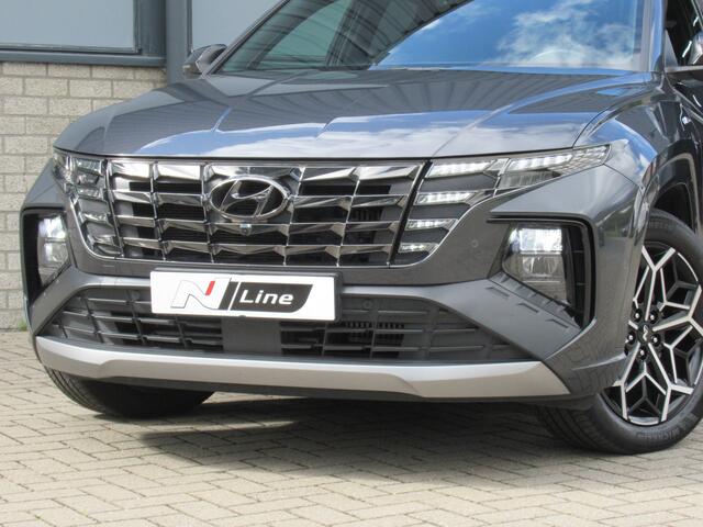 Hyundai TUCSON 1.6 T-GDI HEV 230 PK N Line Sky 1e eigen | dealer onderh | full options | 1650 kg tr.gewicht