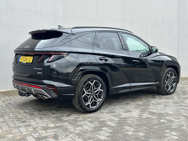 Hyundai TUCSON 1.6 T-GDI PHEV N Line 4WD / Trekhaak (1.350 kg ) / Elektrische kofferbak / Elektrisch verstelbare stoelen / Stoelverwarming / Stoelverkoeling / Adaptieve cruise control