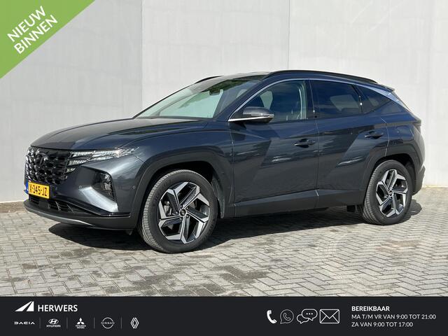 Hyundai TUCSON 1.6 T-GDI PHEV Premium 4WD / Trekhaak ( 1.350 KG ) / Lederen bekleding / Elektrische kofferbak / Elektrisch verstelbare stoelen / Stoelverwarming / Stoelverkoeling