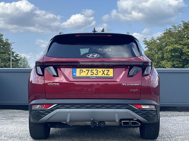 Hyundai TUCSON 1.6 T-GDI 265Pk PHEV Premium 4WD | Trekhaak | Lederen bekleding | Contrasterende dakkleur | Allseason banden | 360o graden camera |