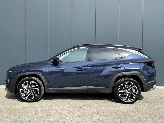 Hyundai TUCSON 1.6 T-GDI HEV Premium / Leder / 360 Camera / Stoel- & Stuurverwarming / Stoelverkoeling / Navigatie / Adaptive Cruise Control / Climate Control / Snel Leverbaar! /