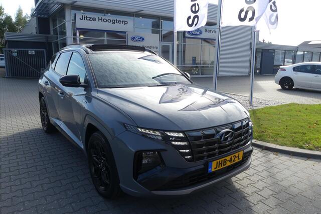 Hyundai TUCSON 1.6 T-GDI PHEV N Line Sky 4WD PANO, MEMORY, 360° CAMERA, KRELL AUDIO, ADAPTIEVE CRUISE, CLIMA, STOELVERWARMING/KOELING, NAVI, 37.339KM