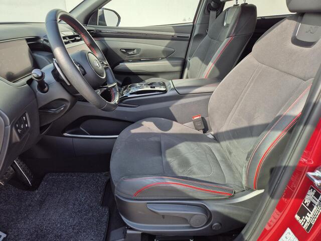 Hyundai TUCSON 1.6 T-GDI PHEV 265pk Plug-in N Line 4WD Automaat / Achteruitrijcamera / Apple Carplay Android Auto / Adaptief cruise control / Trekgewicht 1350 Kg / Stuur- en Stoelverwarming / Elektrische bedienbare achterklep /