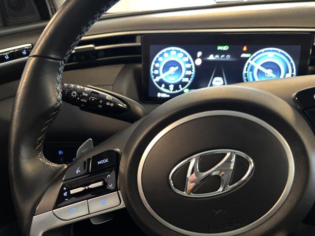 Hyundai TUCSON 1.6 T-GDI HEV Premium Sky / 38 dkm / Panoramadak / Leer met klima / Krell Sound / Apple Carplay / Dab+ / Navi / BLIS / 360 camera - Trekgewicht 1.650 kg -
