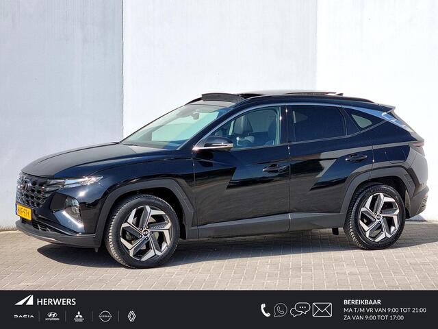 Hyundai TUCSON 1.6 T-GDI HEV Premium Sky 230PK Automaat / Elektrisch Schuif/-Kanteldak / Lederen Bekleding / Elektrische Achterklep