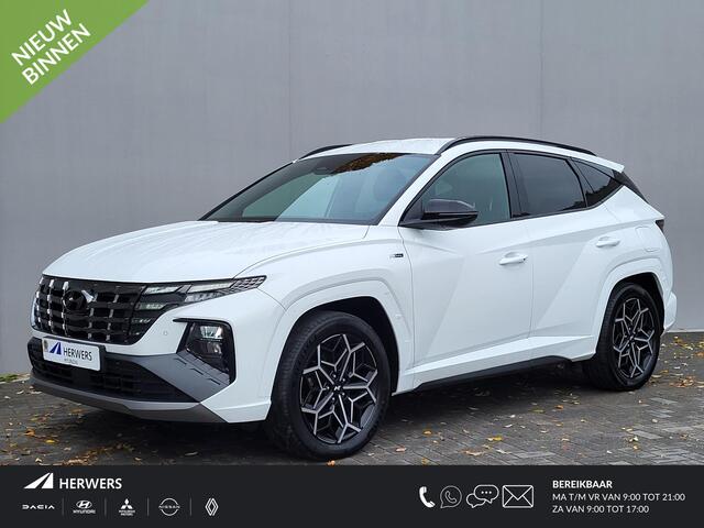 Hyundai TUCSON 1.6 T-GDI PHEV N Line Edition 4WD Automaat / Dealeronderhouden / Afn. trekhaak (1350 kg) / Apple Carplay / Android Auto / Stuur- en Stoelverwarming / Krell audio / DAB / Elektrische achterklep