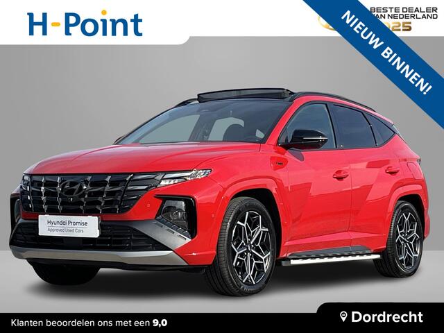 Hyundai TUCSON 1.6 T-GDI 265PK PHEV N Line 4WD | Trekhaak | Panorama schuifkanteldak | Blind spot view monitor | Alcantara premium bekleding | N-Line Pack | Sidesteps |
