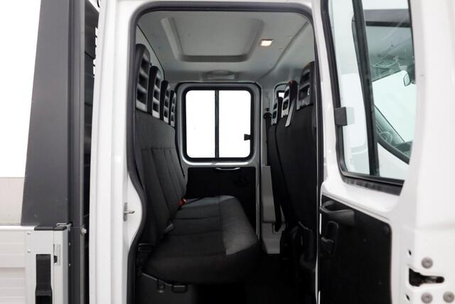 Iveco DAILY 35C14 136pk E6 Open Laadbak D.C. Trekhaak 3500kg 09-2023