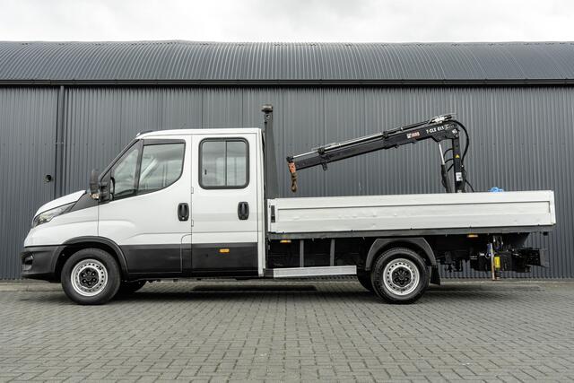 Iveco DAILY 35S18D 375 | 3.0 180PK | Hiab 013 | 3.5T Trekgewicht | Automaat | Climate | Camera | Euro 6