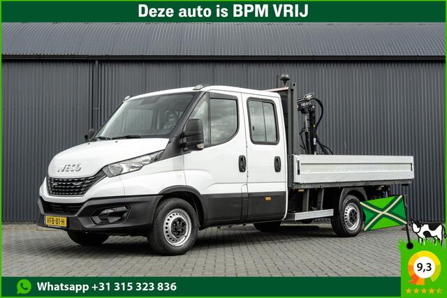 Iveco DAILY 35S18D 375 | 3.0 180PK | Hiab 013 | 3.5T Trekgewicht | Automaat | Climate | Camera | Euro 6