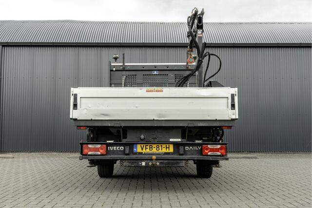 Iveco DAILY 35S18D 375 | 3.0 180PK | Hiab 013 | 3.5T Trekgewicht | Automaat | Climate | Camera | Euro 6