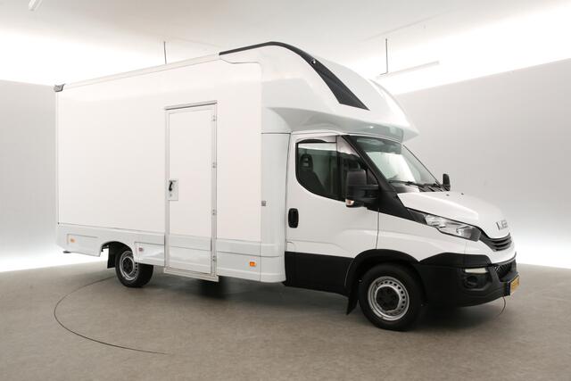 Iveco DAILY 35S14 2.3 410 | Foodtruck | Bezorgauto | Verkoopwagen | Bakwagen | Zijdeur | Camper | Inrichting Kasten Achterdeur Airco Camera Treeplank