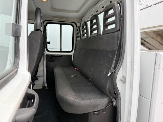 Iveco DAILY 35C16 3.0 Dubbele Cabine Kipper Dubbellucht Airco Navigatie Camera 3.5t Trekhaak Tipper Benne