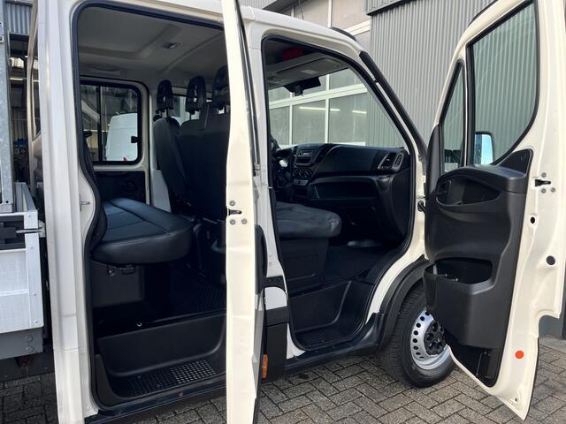 Iveco DAILY 35S11D 2.3 345 Airco Trekhaak 3500kg trekgewicht 6-Persoons Open laadbak Pick-up P-up Bakwagen 1e eigenaar Euro 5 Bpm vrij voor particulier gebruik!!