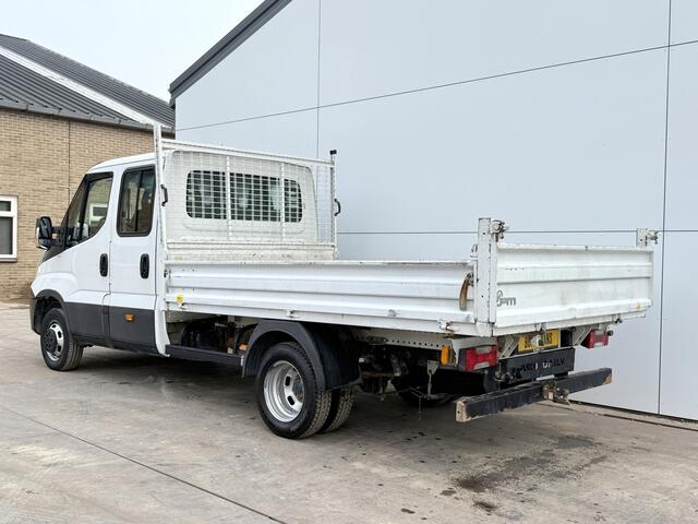 Iveco DAILY 35C14 2.3 Dubbele Cabine Dubbellucht 7 Stoelen Airco Cruise Control Trekhaak 3.5t Tipper Benne Kipper