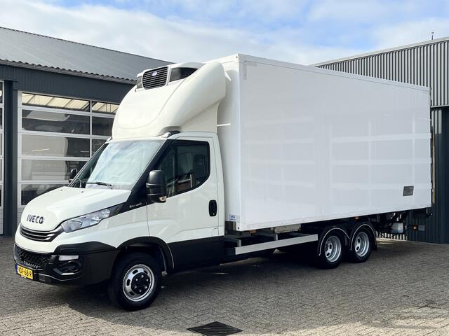 Iveco DAILY 35C16D 2.3 Koelvries wagen -20° 3690 kg laadvermogen Be-combi Koelwagen Koeling Laadklep 1000kg Airco Cruise Nachtaansluiting Be clixtar Be oplegger 1e eigenaar Bpm vrij Euro 6 clixstar Be combinatie