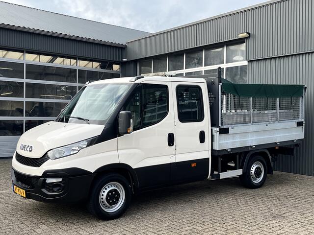 Iveco DAILY 35S11D 2.3 345 7 persoons 3500kg trekgewicht Airco Euro 5 Pick-up Open laadbak Bakwagen 1e eiegenaar P-up