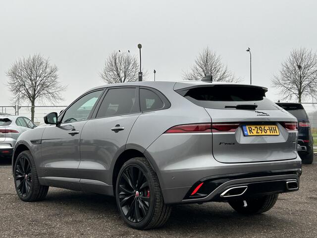 Jaguar F-PACE 3.0 P400 6-cil. 400pk R-Dynamic SE | 6-cilinder 400pk | Head-up Display | Performance stoelen met koelfunctie |