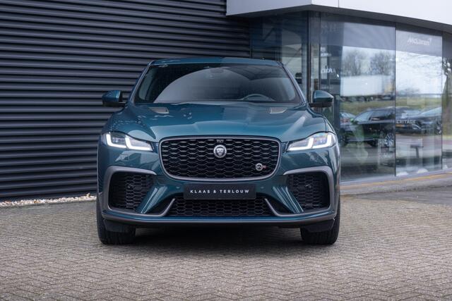 Jaguar F-PACE 5.0 P550 V8 SVR Supercharged / Panoramadak / Meridian Surround Audio