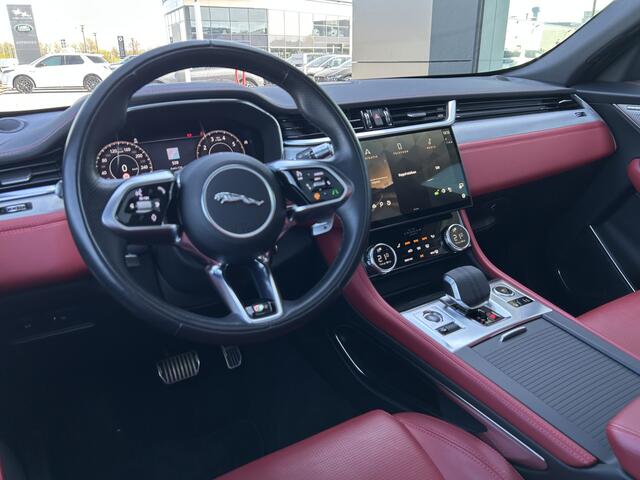 Jaguar F-PACE 3.0 P400 MHEV R-Dynamic SE | Adaptive Cruise | Head-up Display | Performance stoelen met koelfunctie |