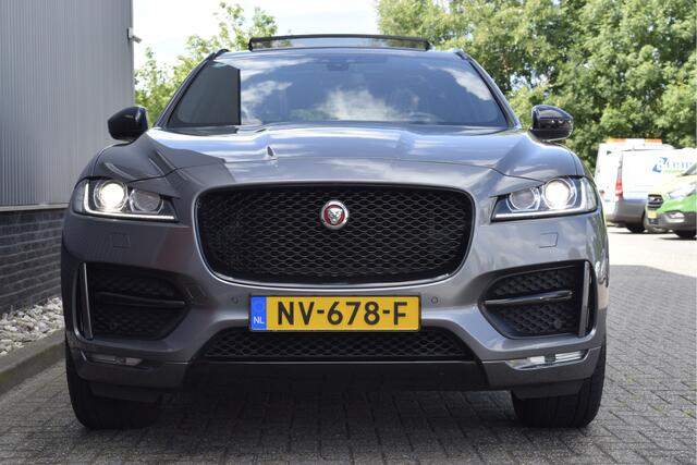 Jaguar F-PACE 2.0 R-Sport AWD 20d Panorama, Meridian, Adaptive cruise, Carplay, Stuur/Stoelverwarming, Camera