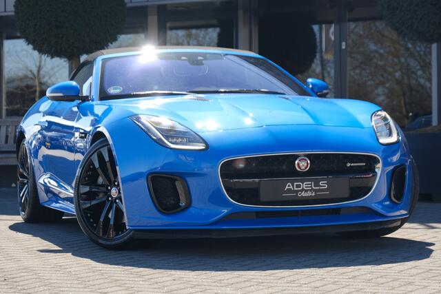 Jaguar F-TYPE 3.0 V6 RWD R-Dynamic Sportuitlaat Carplay Keyless Matrix Meridian Sound Camera