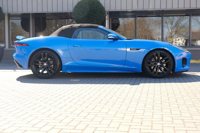 Jaguar F-TYPE 3.0 V6 RWD R-Dynamic Sportuitlaat Carplay Keyless Matrix Meridian Sound Camera