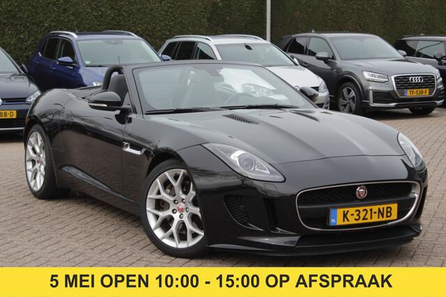 Jaguar F-TYPE 3.0 V6 Convertible / Camera / Leder / Keyless / Memory seats / 19'' / Sportuitlaat