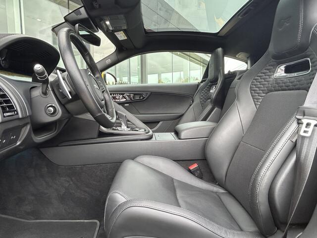 Jaguar F-TYPE P575 5.0 V8 575pk Aut. AWD Coupé - R | SVO Sorento Yellow | Geklimatiseerde sportstoelen | Panoramadak |