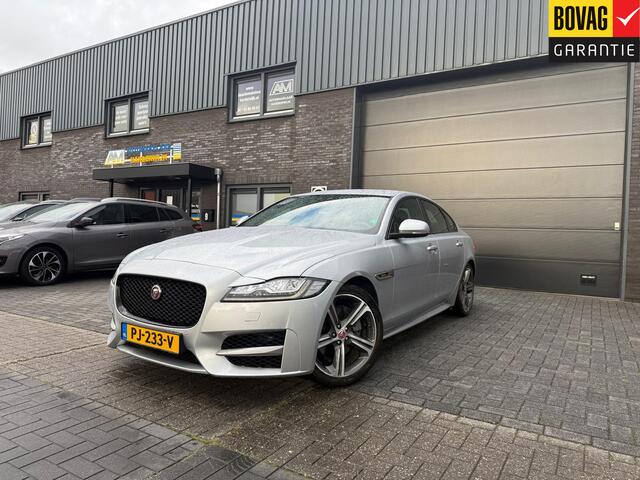 Jaguar XF 2.0d Portfolio | 2E EIGENAAR | 12MND GARANTIE | DEALER ONDERHOUDEN | LED | AUTOMAAT | CARPLAY | NAVI | LEDER | MERIDIAN |