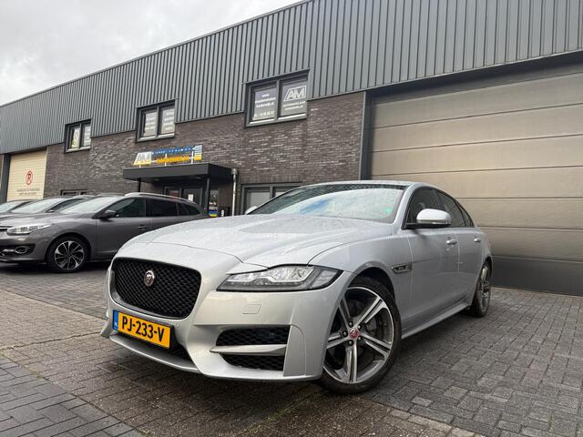 Jaguar XF 2.0d Portfolio | 2E EIGENAAR | 12MND GARANTIE | DEALER ONDERHOUDEN | LED | AUTOMAAT | CARPLAY | NAVI | LEDER | MERIDIAN |